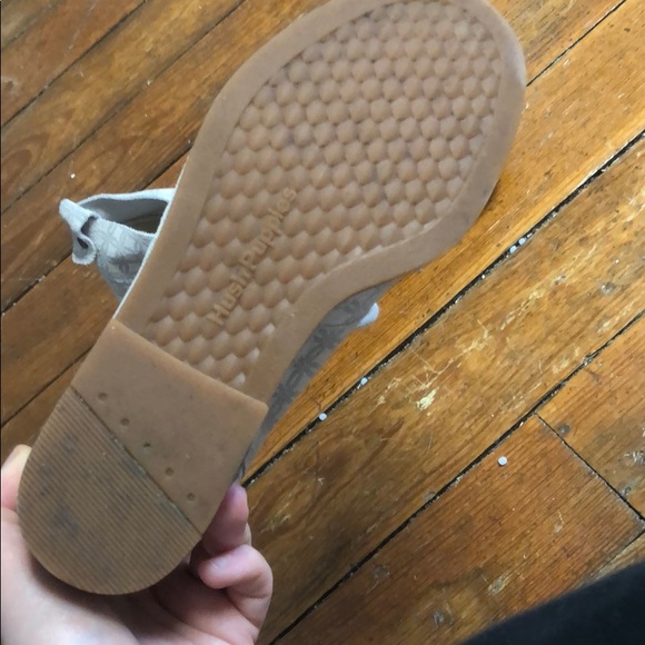 Pattern White Leather Booties! - Picture 5 of 5